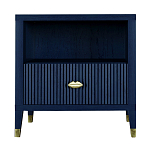 Прикроватная тумбочка с полкой Elsa Dreams Blue варинант исполнения - 5 | Loft Concept в Екатеринбурге