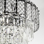 Хрустальная люстра Harmonica Crystal Chrome Chandelier 10 варинант исполнения - 3 | Loft Concept в Екатеринбурге