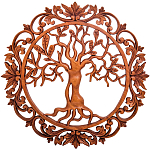 Панно из дерева Breath Panel With Trees варинант исполнения - 1 | Loft Concept в Екатеринбурге