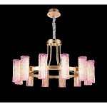 Люстра круглая с текстурными цилиндрическими плафонами Glimpse варинант исполнения - 4 | Loft Concept в Екатеринбурге