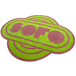 Дизайнерский ковер зеленый Poltronova Sofo Verosa Rug варинант исполнения - 2 | Loft Concept в Екатеринбурге