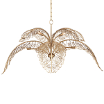 Люстра Золотые листья Golden Petals варинант исполнения - 2 | Loft Concept в Екатеринбурге