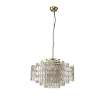 Люстра многоярусная с декором из натуральной морской ракушки Iridescent Light варинант исполнения - 3 | Loft Concept в Екатеринбурге