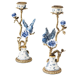 Подсвечник Candleholder Birds Atlanta Set 2 Pcs варинант исполнения - 1 | Loft Concept в Екатеринбурге