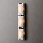 Бра из 3-х прямоугольных мраморных панелей Calling to Shine варинант исполнения - 1 | Loft Concept в Екатеринбурге