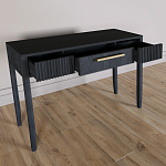 Элегантная Консоль Primo с выдвижным ящиком Черный дуб варинант исполнения - 6 | Loft Concept в Екатеринбурге