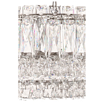 Люстра подвесная круглая из прозрачного хрусталя с корпусом из металла цвета хром Selfsufficient варинант исполнения - 2 | Loft Concept в Екатеринбурге