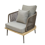 Кресло уличное серое Street Comfort  варинант исполнения - 1 | Loft Concept в Екатеринбурге