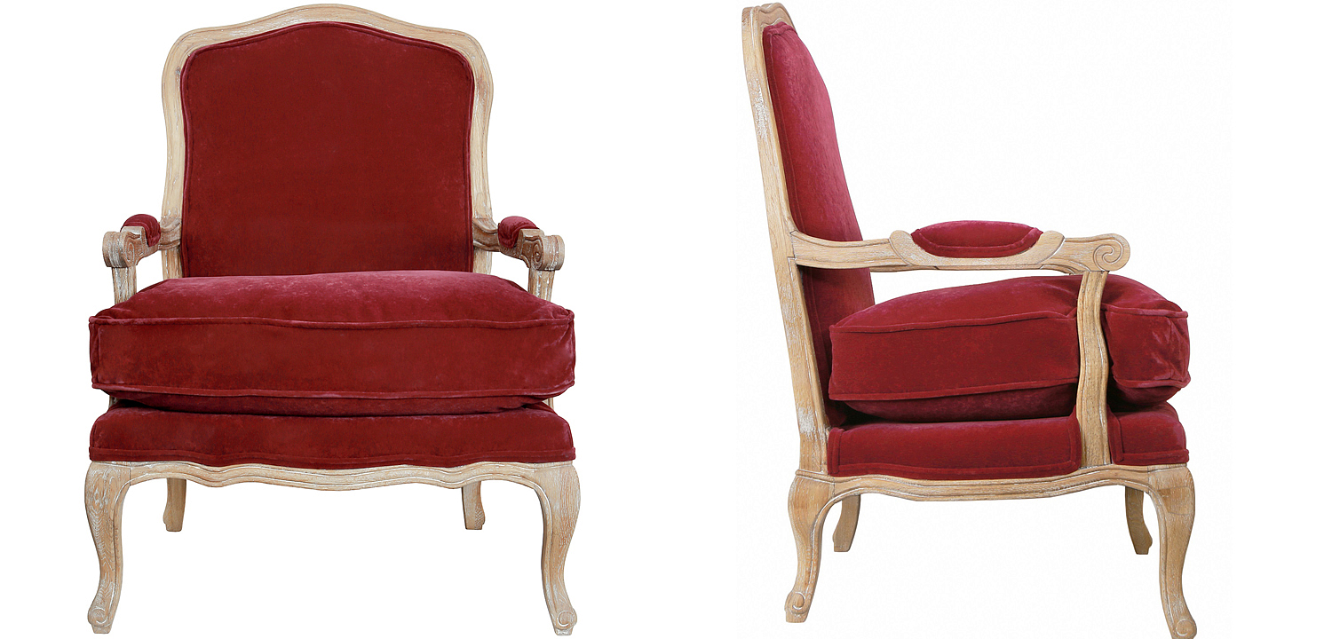 Кресло Joseph Chair burgundy Кресло Joseph Chair burgundy - Loft-Concept в Екатеринбурге
