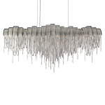 Люстра подвесная с металлическими дугами и длинными цепочками 115 см Atlantis Chain варинант исполнения - 15 | Loft Concept в Екатеринбурге