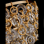 Люстра каскадная с подвесками в форме колец Galaxy of Light варинант исполнения - 5 | Loft Concept в Екатеринбурге