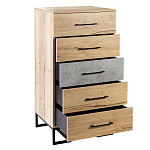 Комод с 3-мя ящиками в стиле лофт Urban Style Space варинант исполнения - 5 | Loft Concept в Екатеринбурге