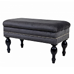 Мягкая банкетка с зоной для хранения Casket Dark Grey варинант исполнения - 2 | Loft Concept в Екатеринбурге