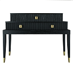 Премиальная Консоль с тремя ящиками Elsa Dreams Black варинант исполнения - 4 | Loft Concept в Екатеринбурге