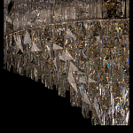 Люстра с каскадом из прозрачного хрусталя Constant Sparks варинант исполнения - 12 | Loft Concept в Екатеринбурге
