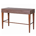 Стол письменный из массива бука с 2-мя ящиками серый Wenge Light варинант исполнения - 3 | Loft Concept в Екатеринбурге