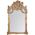 Зеркало настенное в ажурной раме с эффектом старины Classic Ornament Mirror варинант исполнения - 1 | Loft Concept в Екатеринбурге