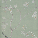 Обои ручная роспись Badminton Mercury Grey варинант исполнения - 2 | Loft Concept в Екатеринбурге