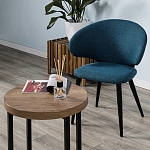 Стол журнальный круглый в стиле лофт Urban Style Space 2 варинант исполнения - 3 | Loft Concept в Екатеринбурге