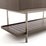 Платяной шкаф из серого дуба Sawada Gray Oak Wardrobe варинант исполнения - 5 | Loft Concept в Екатеринбурге