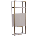 Стеллаж с дверцами и полками для хранения Expanse варинант исполнения - 1 | Loft Concept в Екатеринбурге