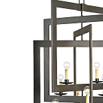 Люстра из пересекающихся квадратных элементов Intersecting Squares варинант исполнения - 1 | Loft Concept в Екатеринбурге