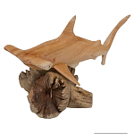 Статуэтка из дерева рыба-молот Animals of the World варинант исполнения - 2 | Loft Concept в Екатеринбурге