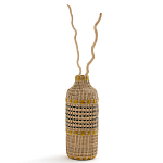 Ваза декоративная из натурального плетеного бамбука Bamboo Decor 42 варинант исполнения - 1 | Loft Concept в Екатеринбурге