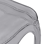 Прозрачный стул серый LOUIS GHOST CHAIR Grey варинант исполнения - 5 | Loft Concept в Екатеринбурге