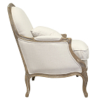 Кресло Ava Classical Armchair beige flax варинант исполнения - 1 | Loft Concept в Екатеринбурге