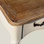 Письменный стол в стиле прованс Montmartre Provence Wooden White Desk варинант исполнения - 2 | Loft Concept в Екатеринбурге