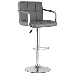 Барный стул с подлокотниками Honory Grey варинант исполнения - 1 | Loft Concept в Екатеринбурге