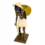 Фигурка африканского рабочего Plantation варинант исполнения - 1 | Loft Concept в Екатеринбурге