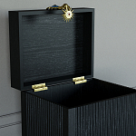 Сундук Eye Elsa Dreams Black варинант исполнения - 3 | Loft Concept в Екатеринбурге