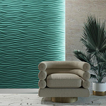 Гипсовая 3D Панель M-33 варинант исполнения - 1 | Loft Concept в Екатеринбурге