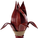 Настольная лампа красная INDONESIAN LAMPS варинант исполнения - 2 | Loft Concept в Екатеринбурге