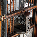 Декоративная антикварная клетка Wise Raven варинант исполнения - 4 | Loft Concept в Екатеринбурге