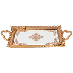 Поднос декоративный бронзовый Mirror Surface Bronze варинант исполнения - 1 | Loft Concept в Екатеринбурге