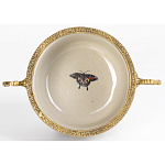 Фарфоровая чаша с бронзовыми элементами Eden Garden варинант исполнения - 4 | Loft Concept в Екатеринбурге