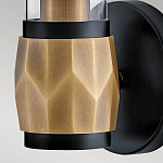 Бра для ванных комнат с прозрачным стеклянным плафоном в форме цилиндра Hinkley варинант исполнения - 15 | Loft Concept в Екатеринбурге