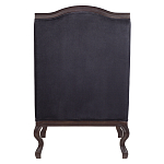 Кресло George Grand Armchair black velour варинант исполнения - 3 | Loft Concept в Екатеринбурге