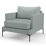 Мебельная ткань Шенилл голубой цвет 138 см T4-20 варинант исполнения - 8 | Loft Concept в Екатеринбурге