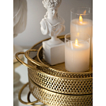 Поднос железный Gold Mesh варинант исполнения - 6 | Loft Concept в Екатеринбурге