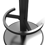 Барный стул вращающийся со спинкой Бежевый Велюр Vendramin Chair варинант исполнения - 5 | Loft Concept в Екатеринбурге