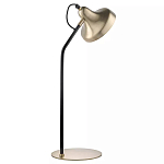 Настольная лампа с плафоном в форме купола в сочетании черного и золотистого цвета Minimalist Execution варинант исполнения - 3 | Loft Concept в Екатеринбурге