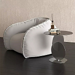 Дизайнерский журнальный стол с основанием из круглых элементов Lirod варинант исполнения - 2 | Loft Concept в Екатеринбурге