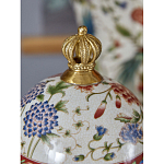 Шкатулка в форме яйца на величественных львах из фарфора с бронзовыми элементами Eden Garden варинант исполнения - 5 | Loft Concept в Екатеринбурге