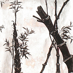 Обои ручная роспись Bamboo Quicksilver on Tarnished Silver gilded paper варинант исполнения - 2 | Loft Concept в Екатеринбурге