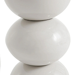 Приставной столик белого цвета Bead варинант исполнения - 2 | Loft Concept в Екатеринбурге