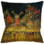 Подушка декоративная Мулен Руж Impressionism in Art варинант исполнения - 1 | Loft Concept в Екатеринбурге